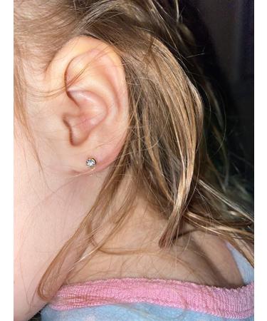 2 Pack Self Ear Piercing Gun Kit | Disposable & Easy to Use | No Pain Ear Piercing Tool with Studs (White Gold) - Buy Online on SooperMarket.com