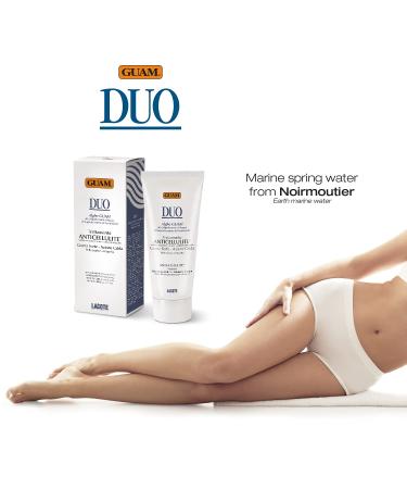 Guam Anticellulite Body Duo Treatment - Strong Heat Effect Cream for Cellulite & Blemishes | Made in Italy - 200 ml - Buy Online on SooperMarket.com