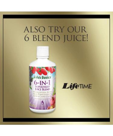 LifeTime Vitamins Life's Basics Superfruit Juice Blend - Acai, Mangosteen, Noni & Goji - 32 fl oz - Buy Online on SooperMarket.com