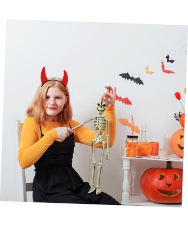 ABOOFAN Horn Headband Halloween Headbands for Women Halloween Horns Headband Cow Horn Headdress Devil Costume for Women Ladies Devil Costume Devil Cosplay Costume Plastic Props Photo Child - Buy Online on SooperMarket.com