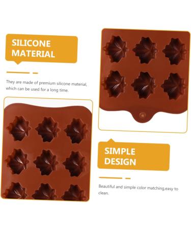 MAGICLULU 4pcs Chocolate Mold Silicone Molds Chocolates Baking Mold Silicone Cookie Molds Baking Cake Molds Chocolate DIY Molds Silicone Cake Molds DIY Cake Molds Biscuit Dessert Silica Gel - Buy Online on SooperMarket.com