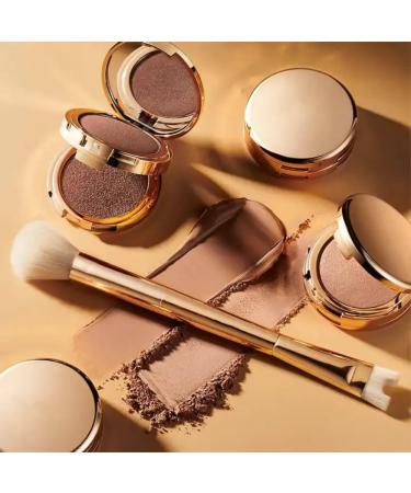 Contour Nose Brush - 2-in-1 U Shape Tool for Precision Sculpting & Defining - Ultra Precision Soft Dual-End Gold Brush for Perfect Nose Contouring - Buy Online on SooperMarket.com