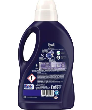 Perwoll Renew Flower Sea Liquid Detergent - 2x25 Washes for Black Laundry Revives Dark Colors & Gently Cleans with Seductive Fragrance - Buy Online on SooperMarket.com
