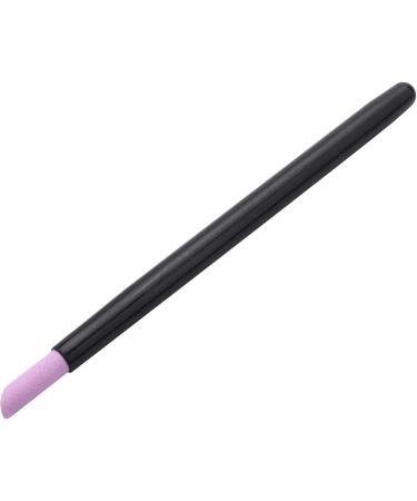 Black Quartz Scrubbing Cuticle Pen Cuticle Nail Pusher Cut Nail Pusher Manicure Care Tools - Buy Online on SooperMarket.com