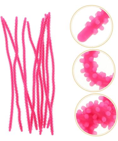 PLAFOPE 20pcs Perm Tools Curling Wand Hair Curler Hair Rollers Crimper Hair Tool Perm Rods Rosy - Buy Online on SooperMarket.com
