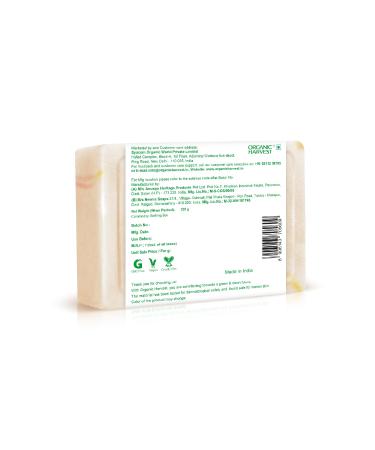 Luxurious Almond Milk & Saffron Bathing Bar | 100% Organic Sulphate & Paraben-Free Soap for Gentle Cleansing - 125gm - Buy Online on SooperMarket.com