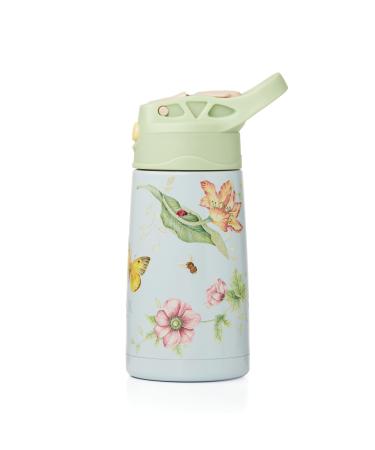 Lenox 895741 Butterfly Meadow Light Blue Stainless Steel Kids Water Bottle Kid's Water Bottle Blue