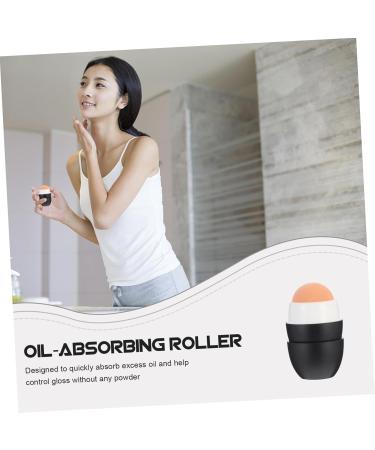 MAGICLULU Volcanic Stone Oil-absorbing Ball Oil-absorbing Rolling Ball Facial Rolling Stone Facial Skin Product Oil Absorbing Roller Facial Skin Oil Control Tool Facial Skin Care Roller 5x3cm Black - Buy Online on SooperMarket.com