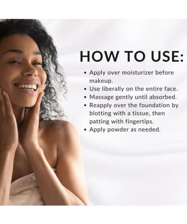 Shine Away Oil Blotting Primer by Flori Roberts | Long-Lasting Oil & Shine Control for Women of Color | Flawless Complexion - Buy Online on SooperMarket.com