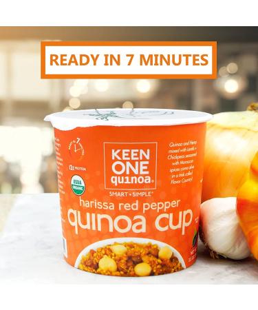 Keen One Quinoa Variety Pack - 6 Flavorful Cups of Royal Organic Quinoa 2.5 oz Each - Buy Online on SooperMarket.com