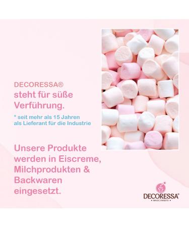 Decoressa Mini Marshmallows 4 Color Mix 500g - Perfect Topping for Ice Cream Pudding & Parties | International Shipping Available - Buy Online on SooperMarket.com