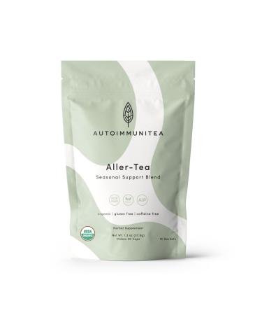 AIP Tea Allergy & Sinus Relief for Seasonal Support Autoimmune Protocol Diet Compliant Foods Whole 30 Paleo-Friendly - Soothing Herbs Nettle Dandelion Lemon Balm