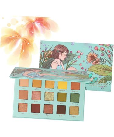 Healeved 2 Pcs Palette Compact Glitter Eye Eye Shadow Green 1 count (Pack of 1) Greenx2pcs - Buy Online on SooperMarket.com