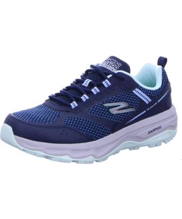 Skechers Women's Go Run Trail Altitude Sneaker 39 EU Navy Blue Turquoise