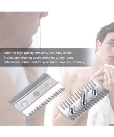 Double Edge Safety Razor | Open Comb Head | Perfect Shaving Tool for Men | Barber Home Use - Buy Online on SooperMarket.com