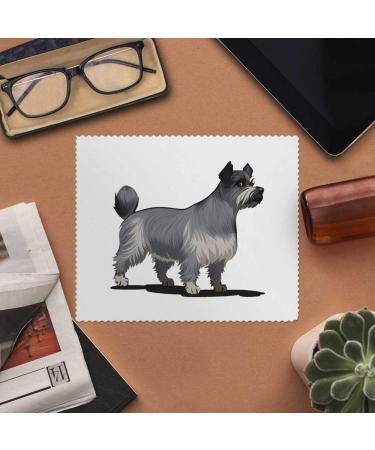 Buy Miniature Schnauzer Microfiber Cleaning Cloths - 2 Pack | International Shipping Available - Buy Online on SooperMarket.com