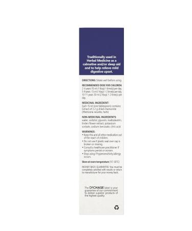 Dr. Chase Pediatrics Kolik Sweet Dreams Gripe Water Nighttime Formula All Natural Gas Drops for Babies - Herbal Formula to Ease Digestive Discomfort & Fussiness Alcohol Free 150ml - Buy Online on SooperMarket.com