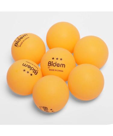 60 Pack Bidem Advanced 3-Star Orange Ping Pong Balls for Competition and Training - Buy Online on SooperMarket.com