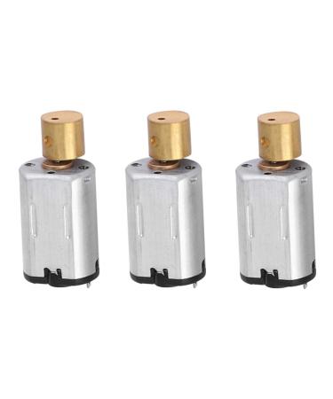 3Pcs 1000RPM Vibration Motor 1.5V -6V Brass Eccentric Wheel Vibration Motor for Beauty Instrument