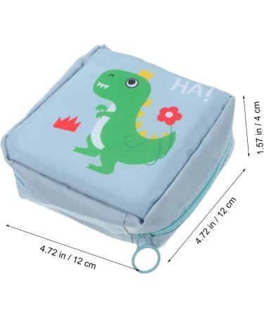 KALLORY Period Pad Pouch 2pcs | Aunt's Towel Storage Bag | Girly Decor Travel Wallet | Menstrual Pad Bag - Buy Online on SooperMarket.com