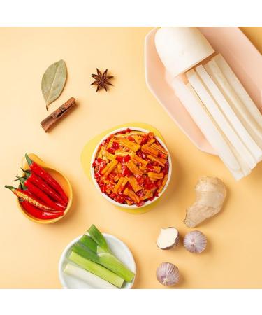 Spicy and crispy radish with chopped peppers Homemade dried radish Ready to eat pickles Chinese pickled vegetable snack gift pack Sichuan spicy vegetables Side dishes (1 can) - Buy Online on SooperMarket.com