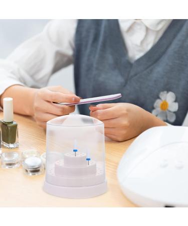 Beaupretty Nail Drill Bit Holder Box - 2 Pieces 48 Slot Storage for Nail Drilling - Perfect for Gel & Acrylic Nails - Buy Online on SooperMarket.com
