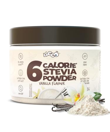 Locco Flavour Powder 200 g | 100% Taste | 6 Calories and 0 g Fat per serving | Stevia | Vegan Keto | Sugar-free | Dietary (Vanilla)