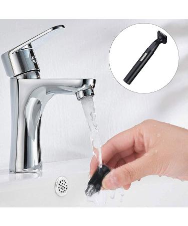 Buy 2 in 1 USB Rechargeable Nose Hair Trimmer - Waterproof Dual Edge Blades for Men & Women - Perfect for Home & Travel - Buy Online on SooperMarket.com