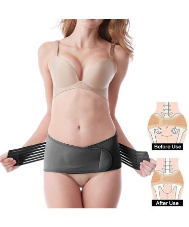 TIRAIN 3-in-1 Postpartum Belly Band | C-Section Recovery Belt XL Black - Buy Online on SooperMarket.com