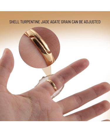 1 Pc Resin Stone Color Nail Art Ring Palette Finger Ring Plate Acrylic Polish Cream Foundation Mixing Nail Art Equipment - Buy Online on SooperMarket.com