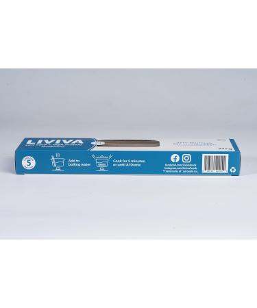 LIVIVA Low Carb High Protein KETO Spaghetti Pasta - 27g of Protein 8g Net Carbs Diabetic-Friendly - Made with Pea Protein Mulberry Leaf and Konjac (Pack of 2) 225g (Pack of 2) - Buy Online on SooperMarket.com
