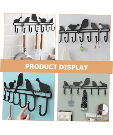 ABOOFAN 7 Coat Rack Keychain Key Fob Hat Hooks Towel Hooks Coat Hook -Mounted Student Wall Mount - Buy Online on SooperMarket.com