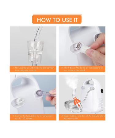 Portable Nebulizer for Home and Travel Use - Handheld Mesh Machine for Adults and Kids | Strong Cool Mist - Buy Online on SooperMarket.com
