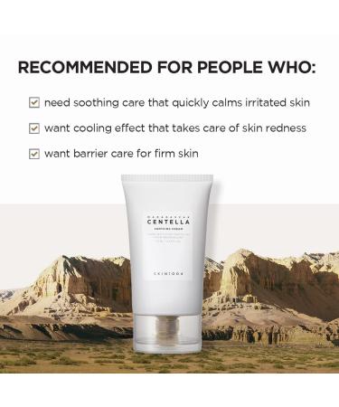 SKIN1004 Madagascar Centella Soothing Cream 2.53 fl.oz - 75ml | Quadruple Ceramide Complex for Stronger Skin Barrier and Smoother Skin - Buy Online on SooperMarket.com