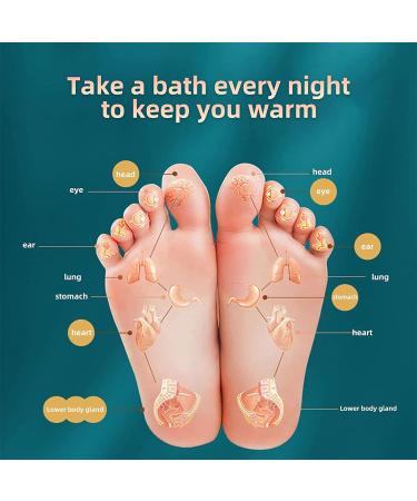 Herbal Foot Soak Wormwood Foot Soak Bath Bag Foot Soaking Powder Herbs for Feet Health Care Immunity Strengthen and Sleep Improval (6g x 30pcs) (2 packs/60pcs) - Buy Online on SooperMarket.com
