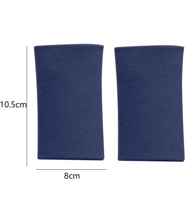 Harilla Compression Wrist Sleeves - Unisex Dark Blue Wrist Support for Badminton & Gym Work - Buy Online on SooperMarket.com