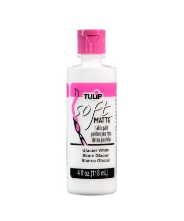 Tulip Soft Paint 20403 Sfp 4Oz Matte Glacier White  4 Fl Oz (Pack of 1)
