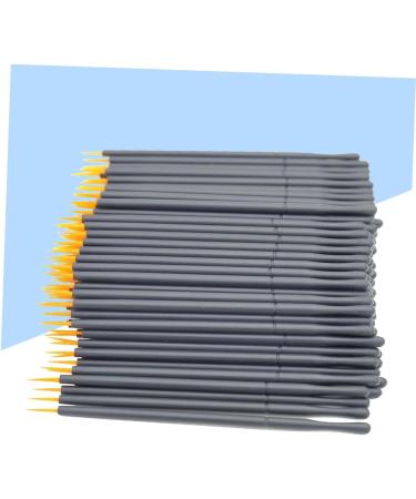 Mikinona 100pcs Eye Makeup Tools White Liquid Eyeliner White Makeup Brushes Eyeliner Brushes Fine Point 15cmX10cm Orange - Buy Online on SooperMarket.com