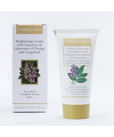 L'Erbolario Brightening Cream - Radiant Skin Face Cream with Vitamin C for Dark Spots - Paraben Free Moisturizer - 1.6 oz - Buy Online on SooperMarket.com