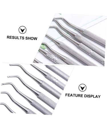 minkissy 1 Set Manicure Tools Metal Nail Pusher Cuticle Remover Cuticle Tool Precision Fine Point Nail Cuticle Trimmer for Craft Cuticle Stick Putter Stainless Steel Exfoliating - Buy Online on SooperMarket.com