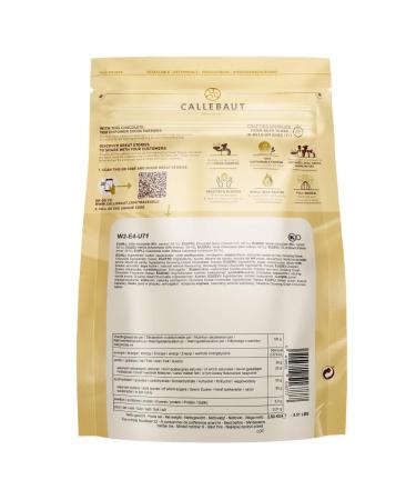Callebaut W2 White Chocolate Couverture Callets - 28% Cocoa 2500g Pack | International Shipping Available - Buy Online on SooperMarket.com
