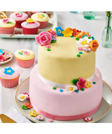 Funcakes Fondant MultiPack Pastel Colors - Easy to Use Smooth & Flexible Cake Decorating | Halal Kosher Gluten-Free | 5 x 100g - Buy Online on SooperMarket.com