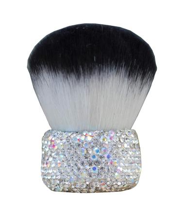 Bling Bling Large Mineral Powder Brush Makeup Brush Cosmetic Brush Foundation brush Perfect For Large Coverage Powder Bronzer (Silver)