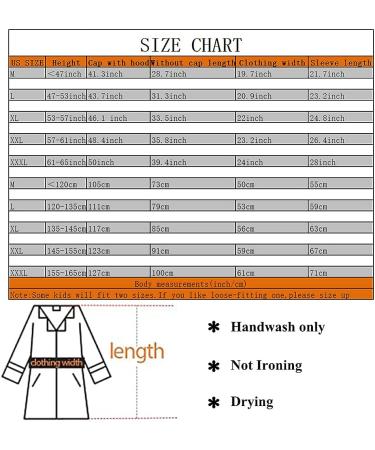 QTECLOR Kids Raincoat Jacket | Age 6-13 Years | Cartoon Poncho with School Bag Cover | Outdoor Camp Cycle - Buy Online on SooperMarket.com