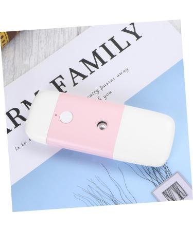 Baluue 1pc Air Humidifier Face Humidifier for Dry Skin Nano Mist Sprayer Travel Humidifier Air Sprayer Pink - Buy Online on SooperMarket.com