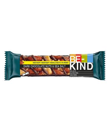 Buy Bekind Chocolate Cereal Bars | Gluten Free Healthy Snack | Dark Chocolate Nuts & Sea Salt | 3x30g (Pack of 4) | 90g Dark Chocolate (12 Pack) - International Shipping Available - Buy Online on SooperMarket.com