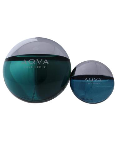 Bvlgari Bvlgari Aqva Men 3.4oz EDT Spray 0.5 EDT Spray 2 Pc Gift Set - Buy Online on SooperMarket.com