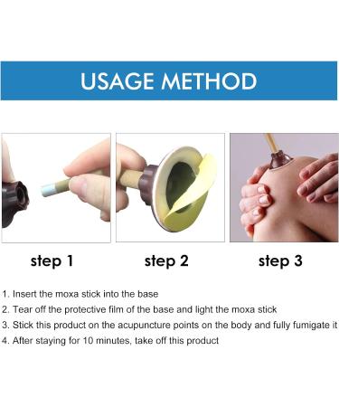 Household Moxa for Moxibustion - Relief from Exhaustion Pain Reduction Improved Blood Circulation & Insomnia Support | Shop Internationally - Buy Online on SooperMarket.com
