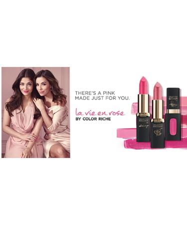 L'Or al Paris Color Riche Lipstick N 30 Dutzen's Ros - Elegant Matt Finish for a Young Look | 1 Pack - Buy Online on SooperMarket.com