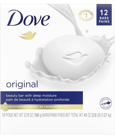 Dove Original Beauty Bar + Dove Shea Butter Beauty Bar Bundle (18 bars) 106 g (Pack of 12) Beauty Bar + Beauty Bar+ Beauty Bar - Buy Online on SooperMarket.com